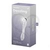 Dazzling Crystal 1 transparent Dildo de cristal solido